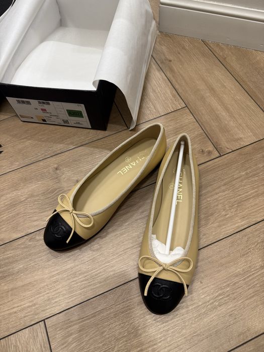 Балетки Шанель натуральная кожа