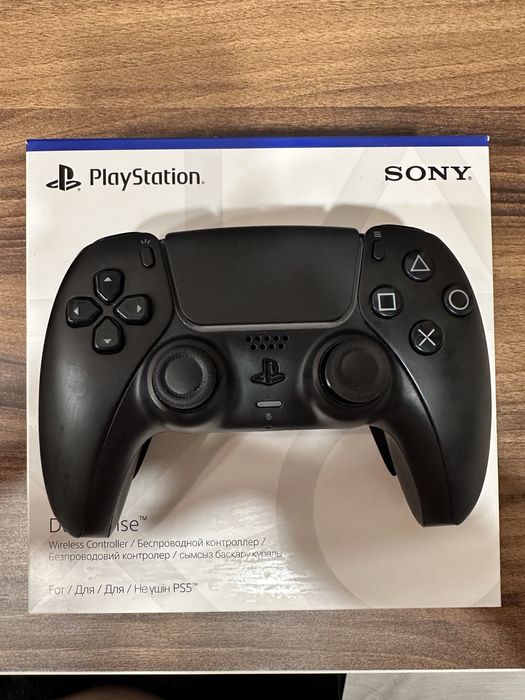 Джойстик геймпад PS5 black/черный