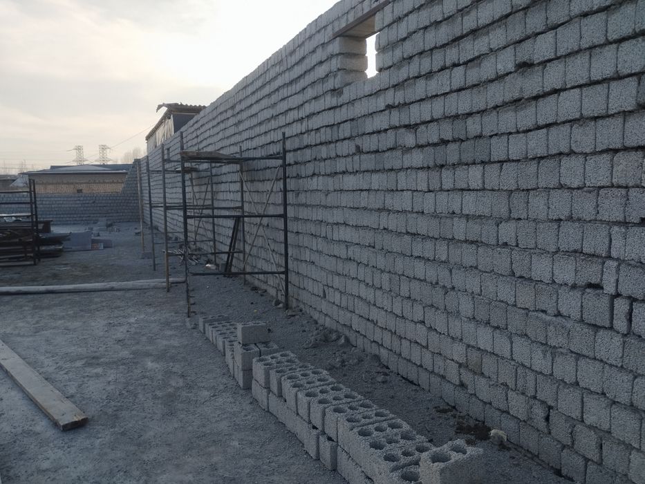 Shlakablok usta shlakablok suvoq usta biton fundamet  regl quyamz