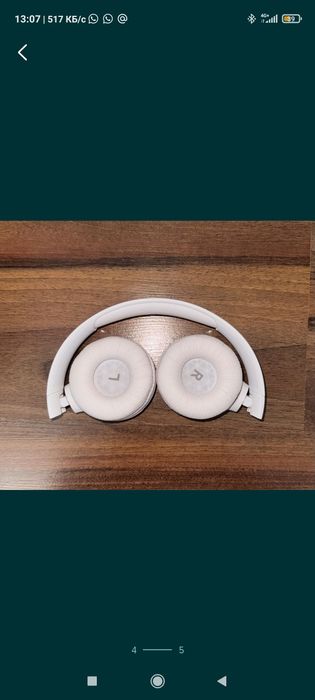 Jbl белый наушник