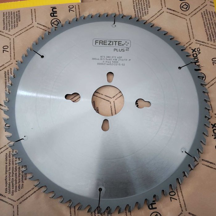 Основен диск 380mm за пакетен циркуляр HOMAG