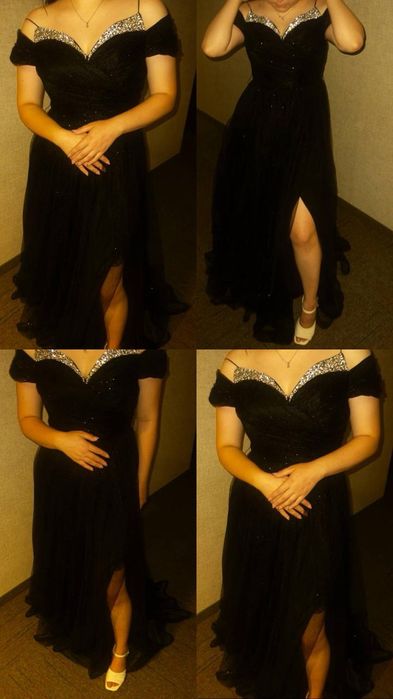 Вечернее платье чёрное,Турция