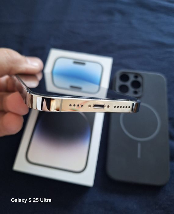 Iphone 14 pro  Silver Безупречно състояние 86%