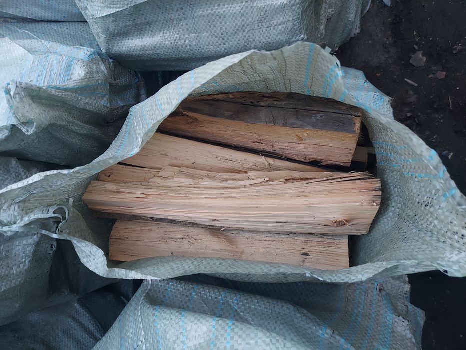 Продам дрова в мешках