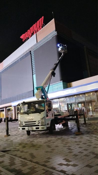 Услуги Автовышки с оператором от 15м до 28м