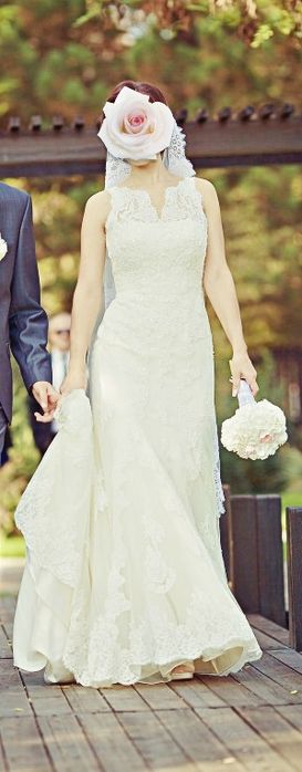 Испанское свадебное платье Pronovias