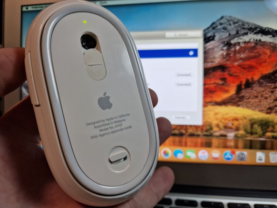 Apple Wireless Mighty Mouse (A1197) – Bluetooth – Stare Perfectă