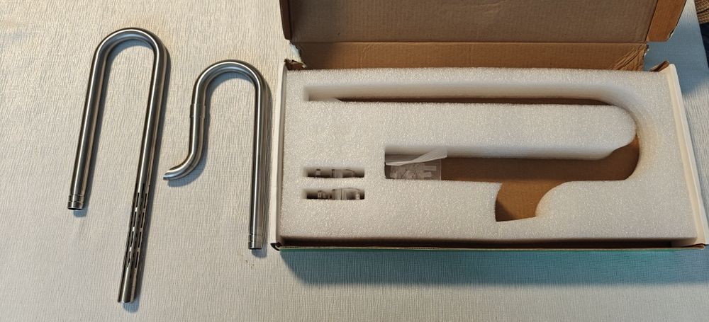 Set in and out inox pentru filtru extern acvariu