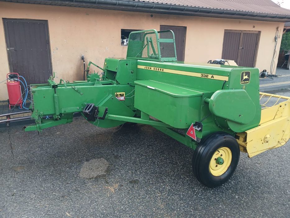 Presa baloti/balotiera dreptunghiulara john deere 332 A