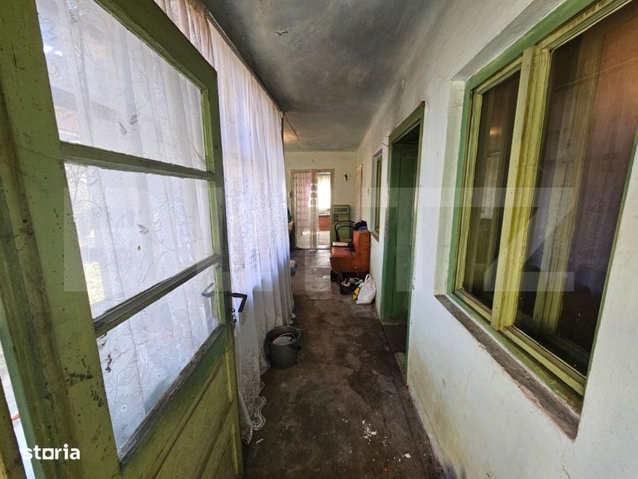 Casa 4 camere, teren generos de 3.800 mp,  Magina, comuna Aiud