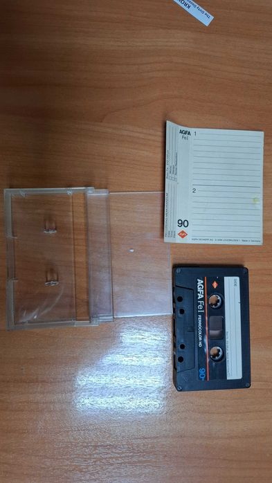 Аудиокассета AGFA Fe I 90 мин Б/У