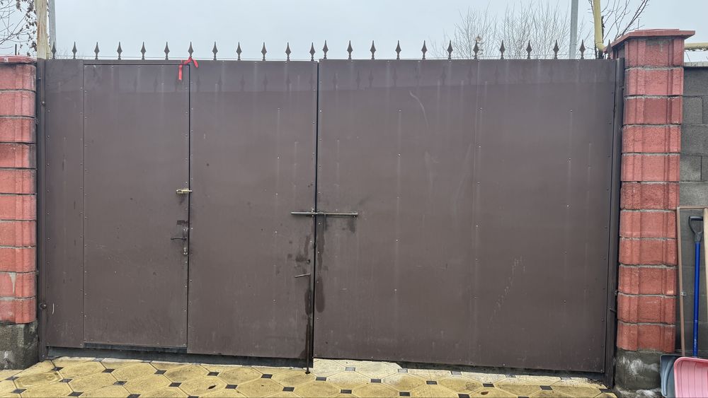 Продам ворото с калиткой