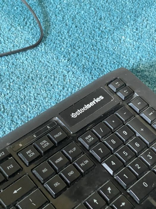 Tastatură gaming SteelSeries Apex 64145 RGB, macro, USB