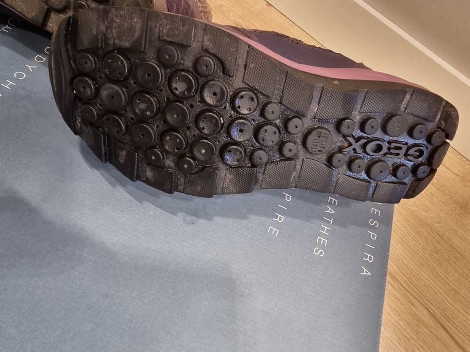 Детские зимние сапоги на девочку Geox Respira 32 размер