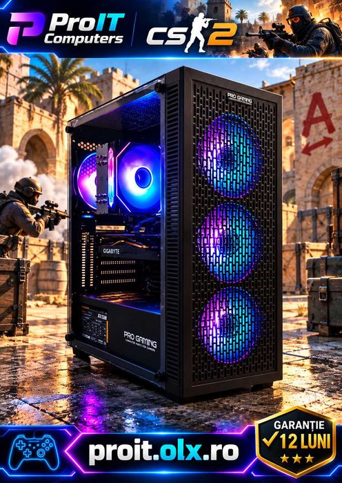 PC Gaming Ryzen 5500, 32GB DDR4, GTX 1660TI 6GB DDR5, SSD 512, 1TB