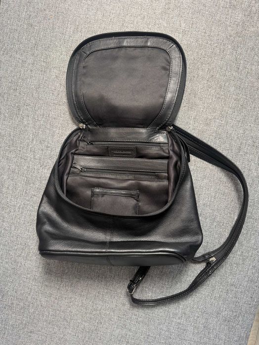 Кожена раница Lloyd Baker – черна