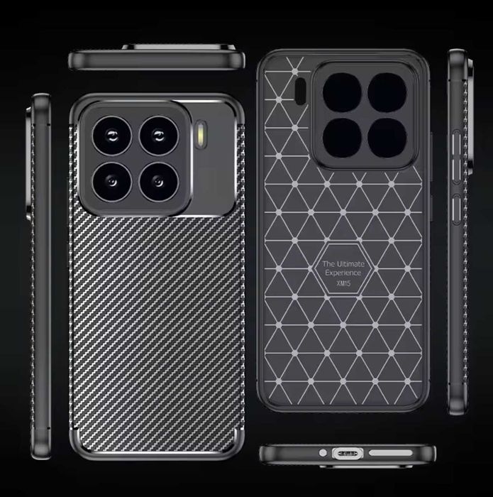 Husa premium Antisoc model Carbon pt. Xiaomi 15 5G / Xiaomi 15 Ultra