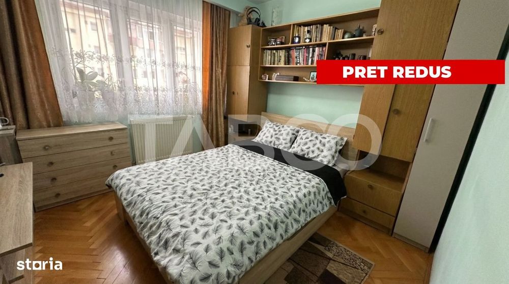 Apartament decomandat  2 camere cu Pivnita zona Valea Aurie Sibiu
