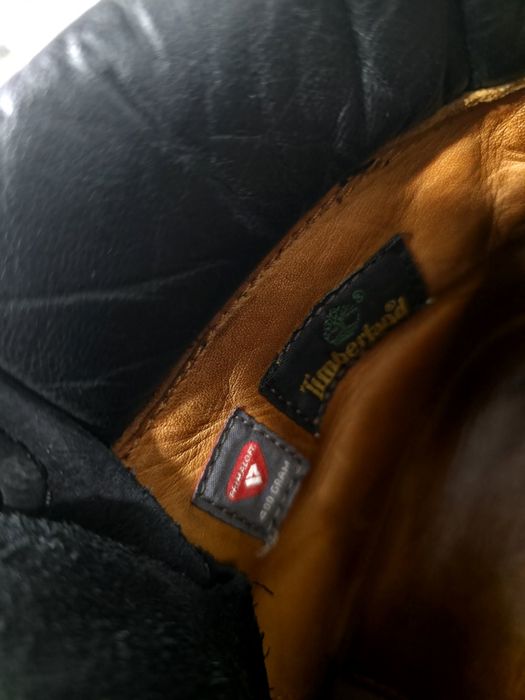 Мъжки боти Timberland, 44.5 (29.5см), Черни, Кожа