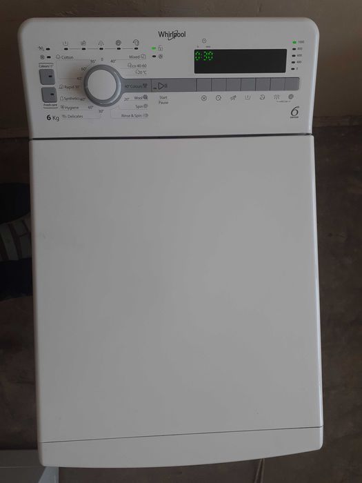 VERTICALA-WHIRLPOOL- 6 kg,1200 rotatii