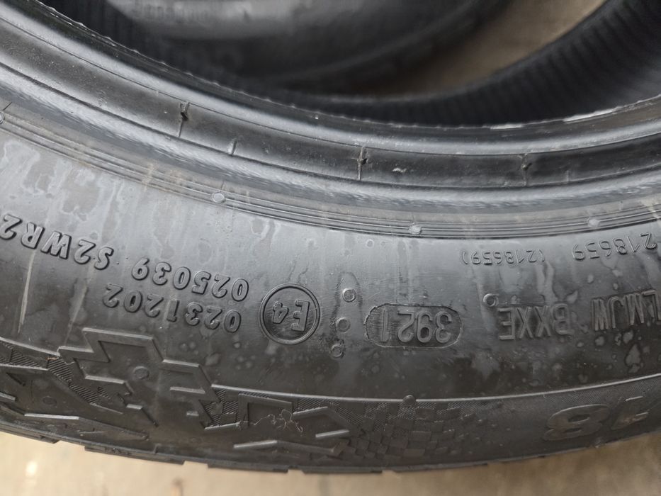 Set 2 anvelope iarna 245 50 R18 Continental DOT 2021