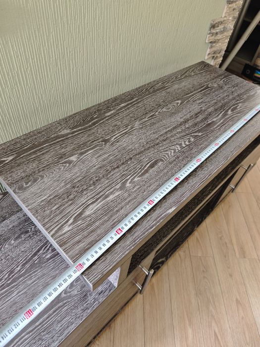 Тумба под ТВ, темно серая