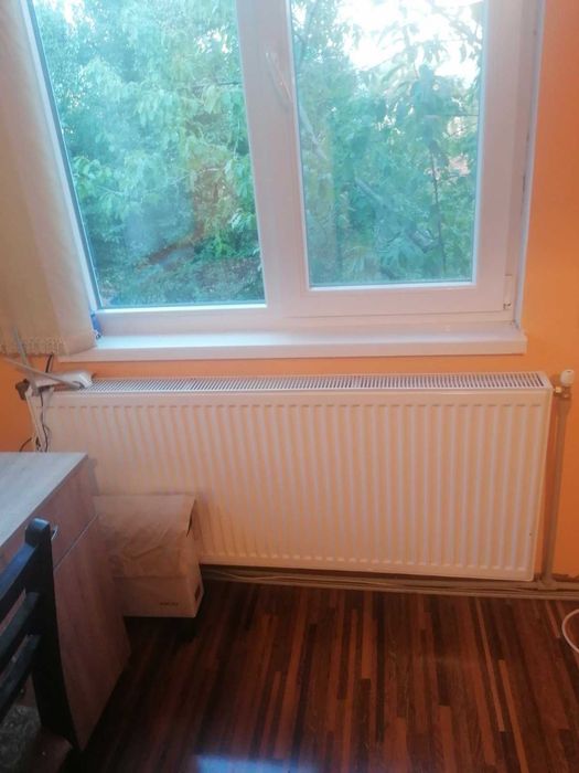 Котле на дърва с радиатори 18 киловата с помпа и тръби