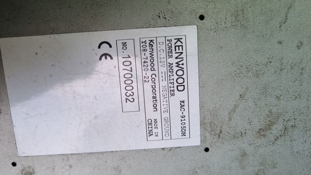 Сабвуфер, буфер, 12 дюймов.