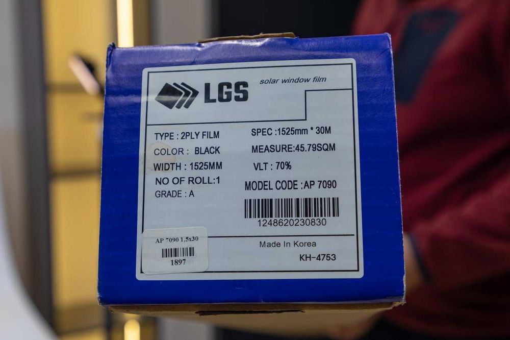 Аттермальная солнцезашитная пленка LGS Korea