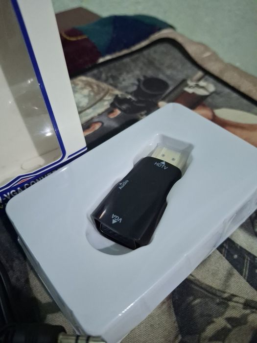 Адаптер Переходник HDTV-VGA+AUD