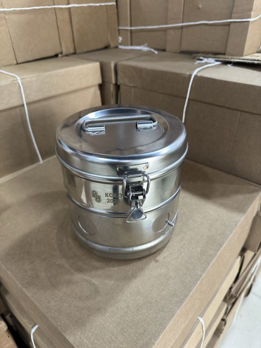 Коробка стерилизационная круглая БИКС КСК-18