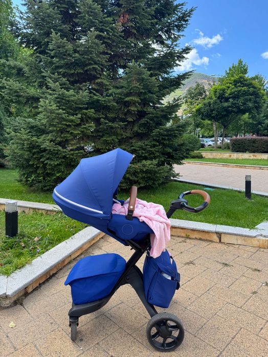 Детска количка Stokke Xplory Royal Blue