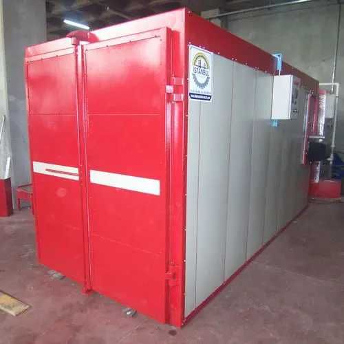 Cuptor Polimerizare Vopsire în Câmp Electrostatic, Model Industrial.