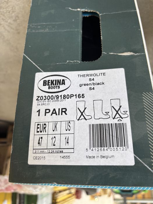 Cizme de protecție Bekina Thermolite