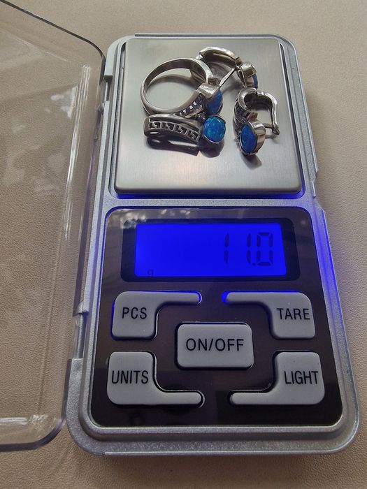 Серебряный набор