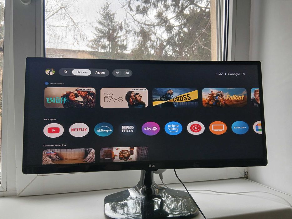 2 buc Chromecast Google TV 4K –  telecomandă vocală, Wi-Fi, Bluetooth