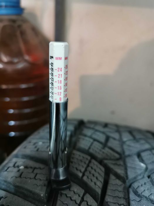 Продавам 4 зимни гуми с джанти