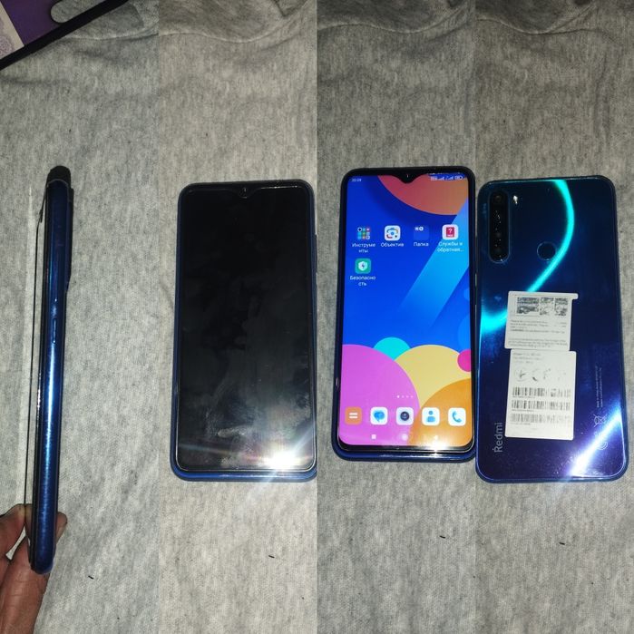 Redmi Note 8  Versiya 12.5.2.    Xotira 64Gb.    .