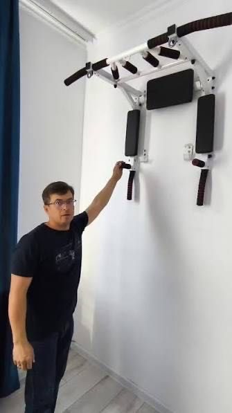 Шведская стенка турник установка