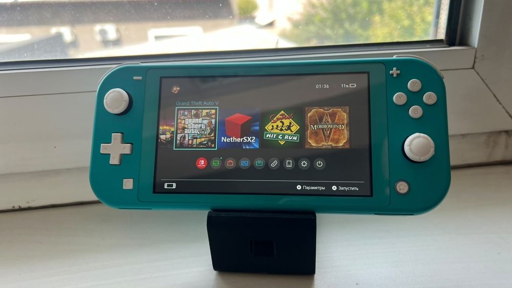 Switch lite 128 gb прошитый GTA5