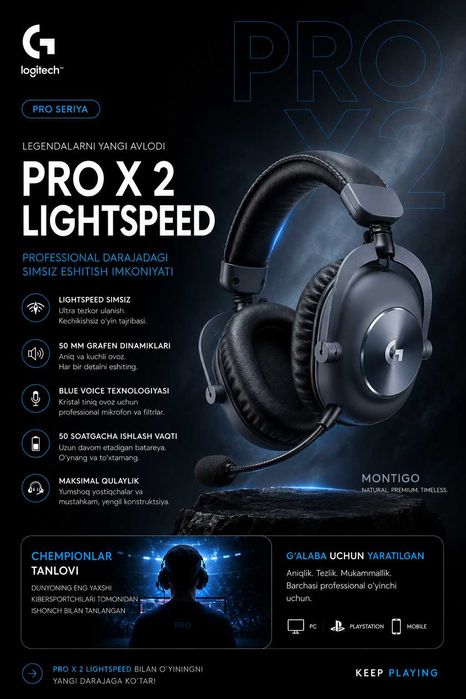 Logitech G Pro X 2 Lightspeed