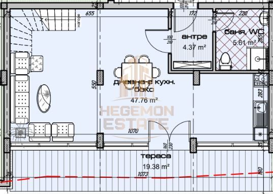 4-стаен в Варна-Цветен площ 247 цена 331000