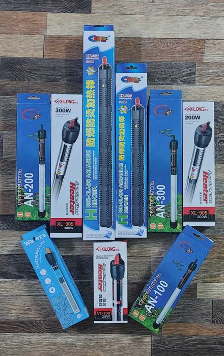 Обогреватели аквариумные