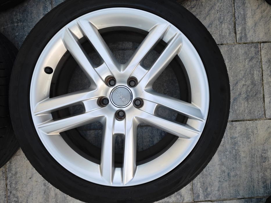 Jante AUDI ORIGINALE cu anvelope  255 40 R19