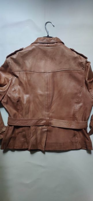 Geaca piele Montgomery stare excelenta mar. L XL