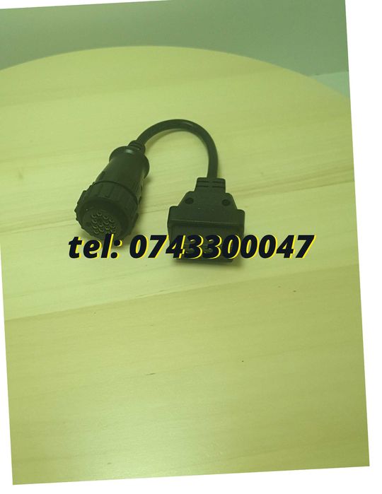 Adaptor Obd Scania 16 Pin  Pentru Camioane Scania  Compatibil Cu De