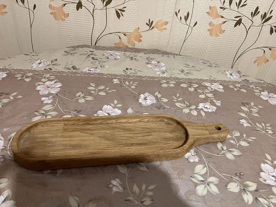 Сервировочное блюдо деревянное