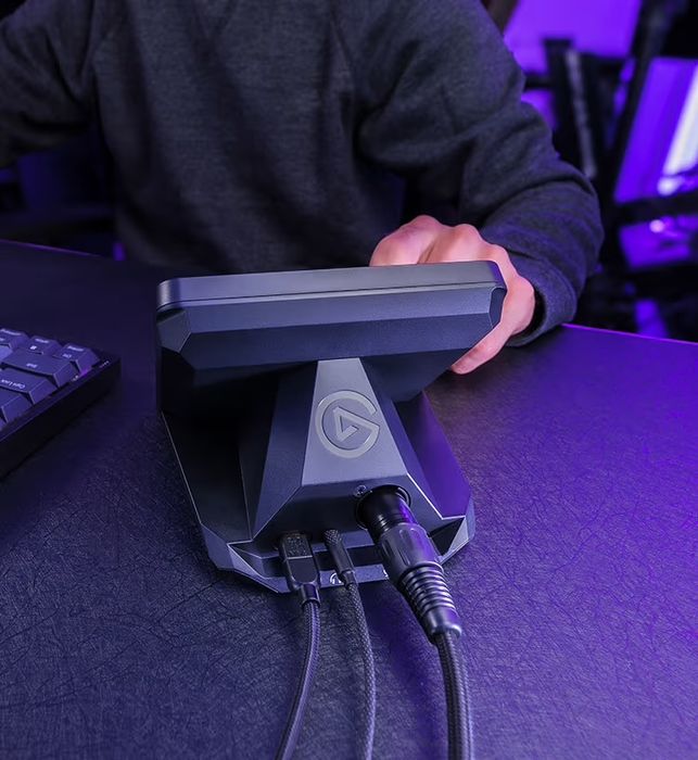 Elgato stream deck plus, xlr dock