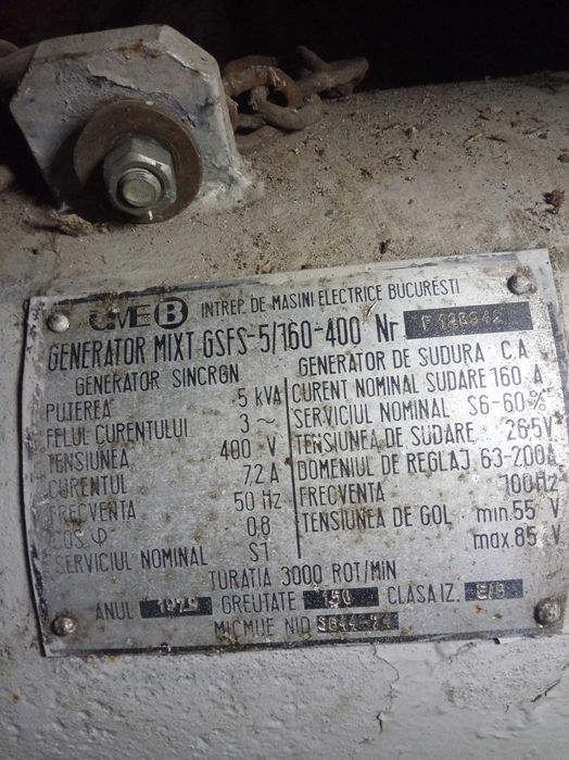 Generator curent