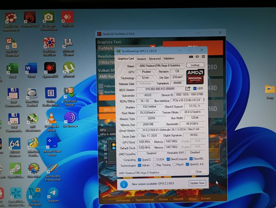 Ryzen 3 3200GE + VEGA 8 игровой моноблок